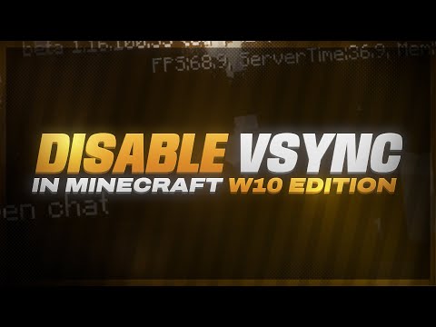 How To Turn Off Vsync Minecraft 06 21