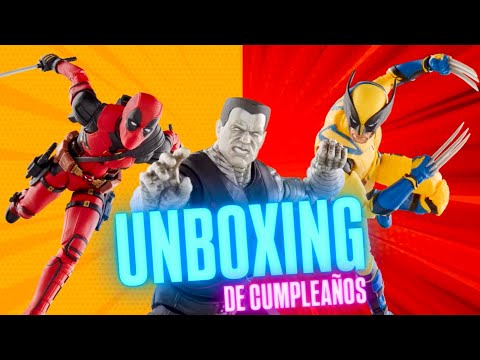 MARVEL LEGENDS de COLOSSUS, DEADPOOL y WOLVERINE • UNBOXING • Polikins