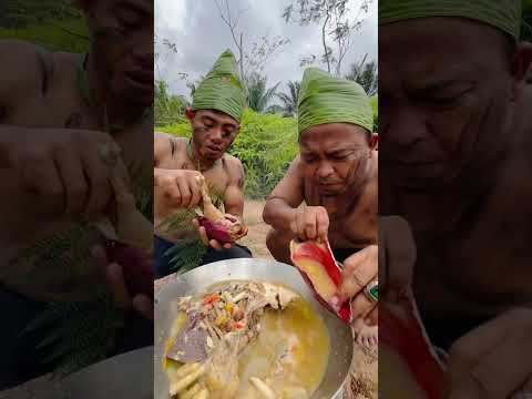 Makan prindapan kw suku primitif