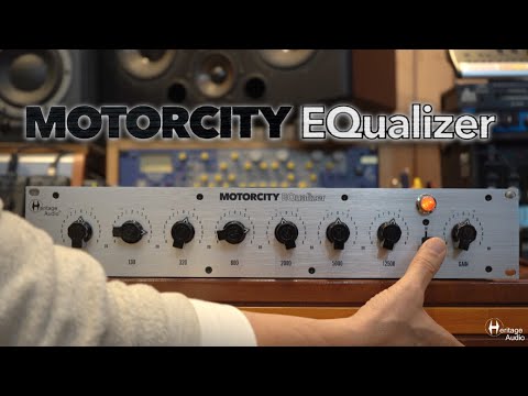 MOTORCITY EQ in action at Dalamix Studios