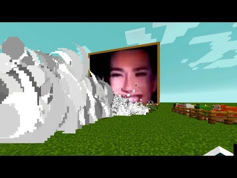 Blowing up James Charles in Minecraft
