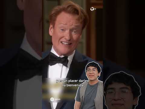 ¡L.A. es ciudad latina! 🇲🇽 El guiño de Conan O'Brien en los Oscars que se volvió viral.