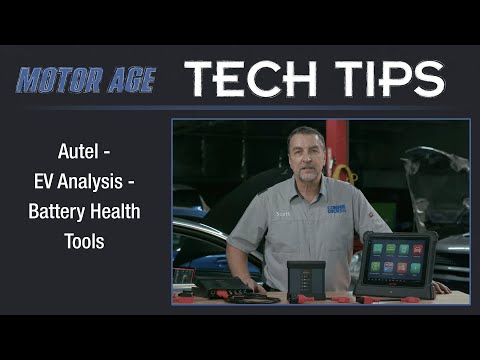 Motor Age Tech Tip Autel - EV Analysis - Battery Health Tools