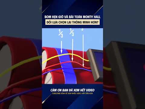 BOM HẸN GIỜ VÀ BÀI TOÁN MONTY HALL - ĐỔI LỰA CHỌN LẠI THÔNG MINH HƠN? #bomhengio #montyhall #baitoan