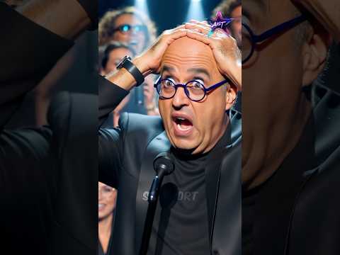 Judges and audience lost it when they witnessed him do the beyond impossible !! #agt #parody