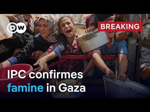 YouTube video thumbnail: UN-Backed IPC Officially Declares Famine in Gaza City 