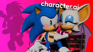 SONIC GOES ON CHARACTER AI! EPISODE 5 ROUGE IS GETTING TOUCHY!