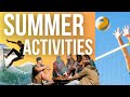 Summer Activities Vocabulary for English Learners