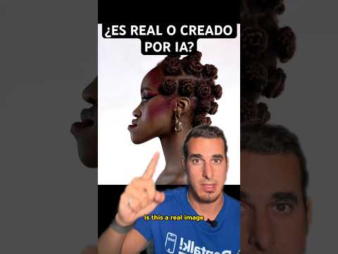 ¿Es una PERSONA REAL o creada por INTELIGENCIA ARTIFICIAL? #ia