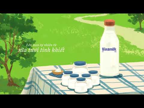 Lần đầu tiên, sữa chua uống lên men từ 6 chủng men & lợi khuẩn châu Âu - Vinamilk Green Farm