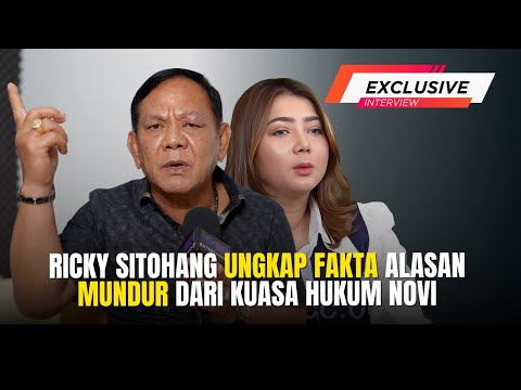 RICKY SITOHANG UNGKAP FAKTA ALASAN MUNDUR DARI KUASA HUKUM NOVI