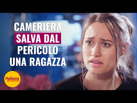 Cameriera salva dal pericolo una ragazza | @DramaItaliano