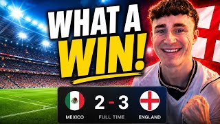 WHAT . A . WIN - England Vs Mexico Post Match Reaction 