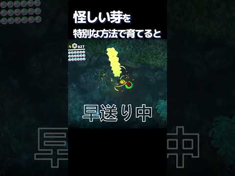 怪しい芽を特殊な方法で育てると、、【マリオオデッセイ】#shorts