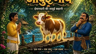 🐄✨ जादुई गाय और ईमानदार आदमी | दिल छू लेने वाली हिंदी कहानी ✨  HindiStory #MoralStory
