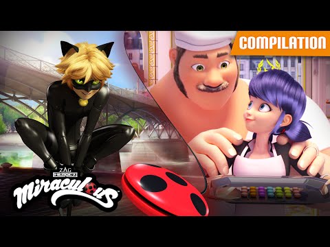 MIRACULOUS | 🐞 Compilation 17 🐾 ÉPISODES ENTIERS ▶️ [LE HIBOU NOIR - SYREN - ZOMBIZOU] SAISON 2