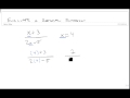 Evaluating Rational Expressions