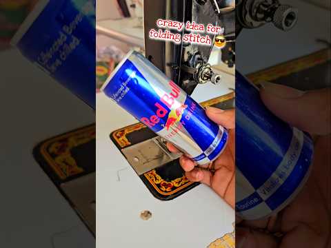 very crazy idea for folding stitch || try sewing hacks #shorts #sewingtips