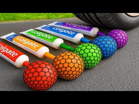 Crushing Crunchy & Soft Things by Car!  #crushing