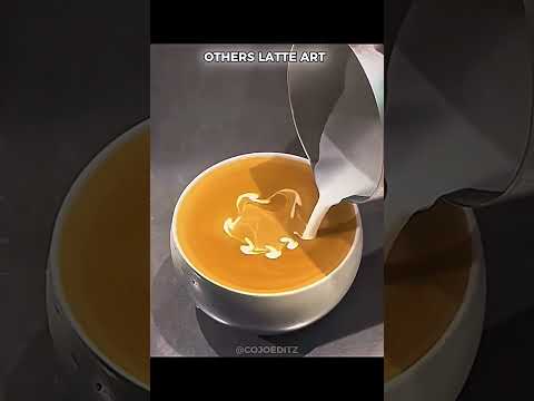 Others latte art #art #latteart #shorts