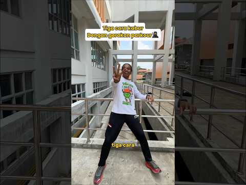 3 cara kabur dengan parkour🥷#shorts #parkour #sports #viral #indonesia
