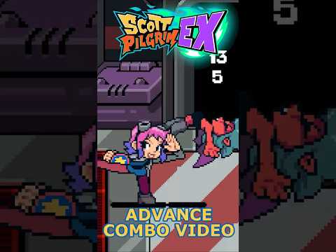 AD - Scott Pilgrim EX Advance combo as Ramona Flowers #Shorts