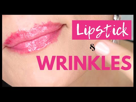 HOW TO: Stop Lipstick/Lipgloss Bleeding Into LIP WRINKLES.