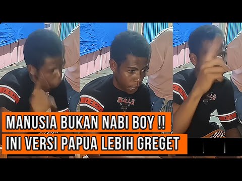 ENDINGNYA DIGAPLOK !! manusia bukan nabi boy versi papua