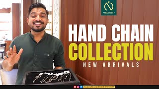 VARIETY DESIGN HAND CHAINS 🩷 NAKSHATHRA GOLD AND DIAMONDS