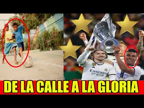 🔴 La TRISTE infancia de Casemiro 😢 ¡La historia que NADIE se atrevió a contar! 🔥⚽