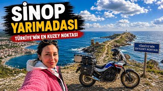 MERAK EDİLEN O ŞEHİR; SİNOP / Tek Kadın Tek Motor 81 İl Türkiye Bl 205