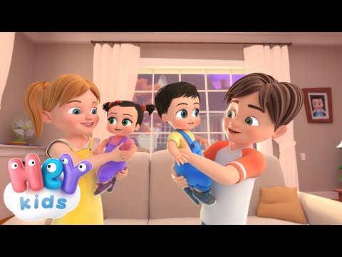 Старший Брат Старша Сестра 👶 Немовля пісня | HeyKids - Дитячі пісні