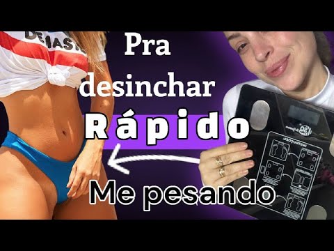 MEU PESO ATUAL DEPOIS DE COMER DEMAIS | DIETA PRA DESINCHAR RÁPIDO -  DIARIO 13