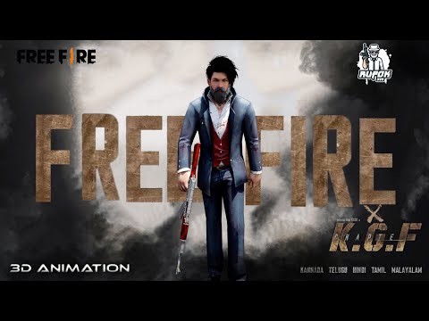 KGF CHAPTER 2🔥FREE FIRE MONTAGE | 3D ANIMATION | FREE FIRE KGF STORY | FF MONTAGE EDITED BY RUPOK399