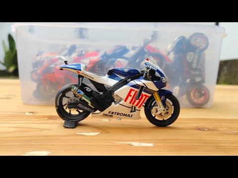 Box Full of My Favorite Diecast Model Bikes 1/18 Scale | Diecast Model MotoGP Collection