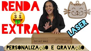 Como Trabalhar em Casa e Ganhar Dinheiro com Algo Laser DIY KIT MK2