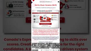 Canada is choosing the right skills over just high scores—your opportunity just got real ✨