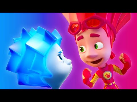 Pegados juntos! | Los Fixis | Dibujos animados para niños | Videos didacticos