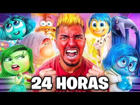 24 Horas com o Raiva do Divertidamente! *fui expulso da festa das crianças?*