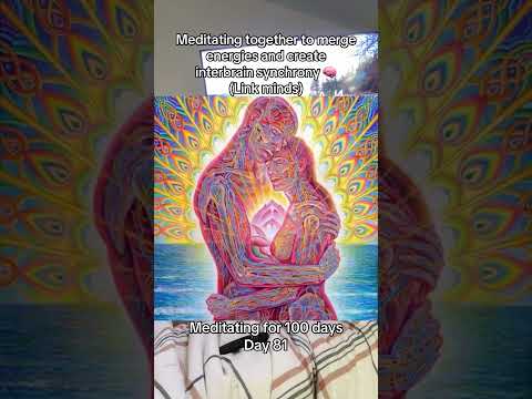 Meditation links minds 👁️