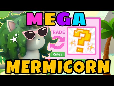 Trading My First Ever MEGA Mermicorn In Adopt Me Summerfest 2025! 🌞🧜‍♀️🦄