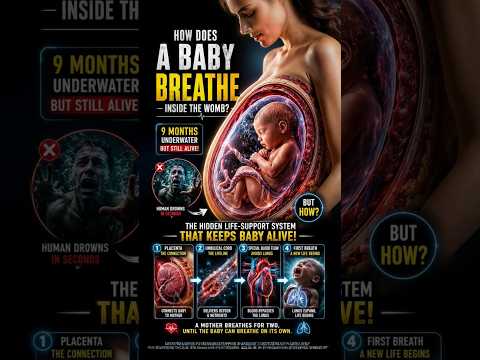 How Does a Baby Breathe Inside the Womb? ๐จ๐ถ