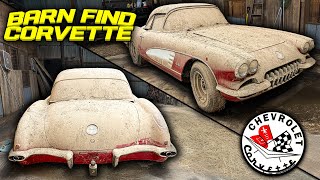 First Wash in 16 Years: BARN FIND Corvette! | Car Detailing Restoration