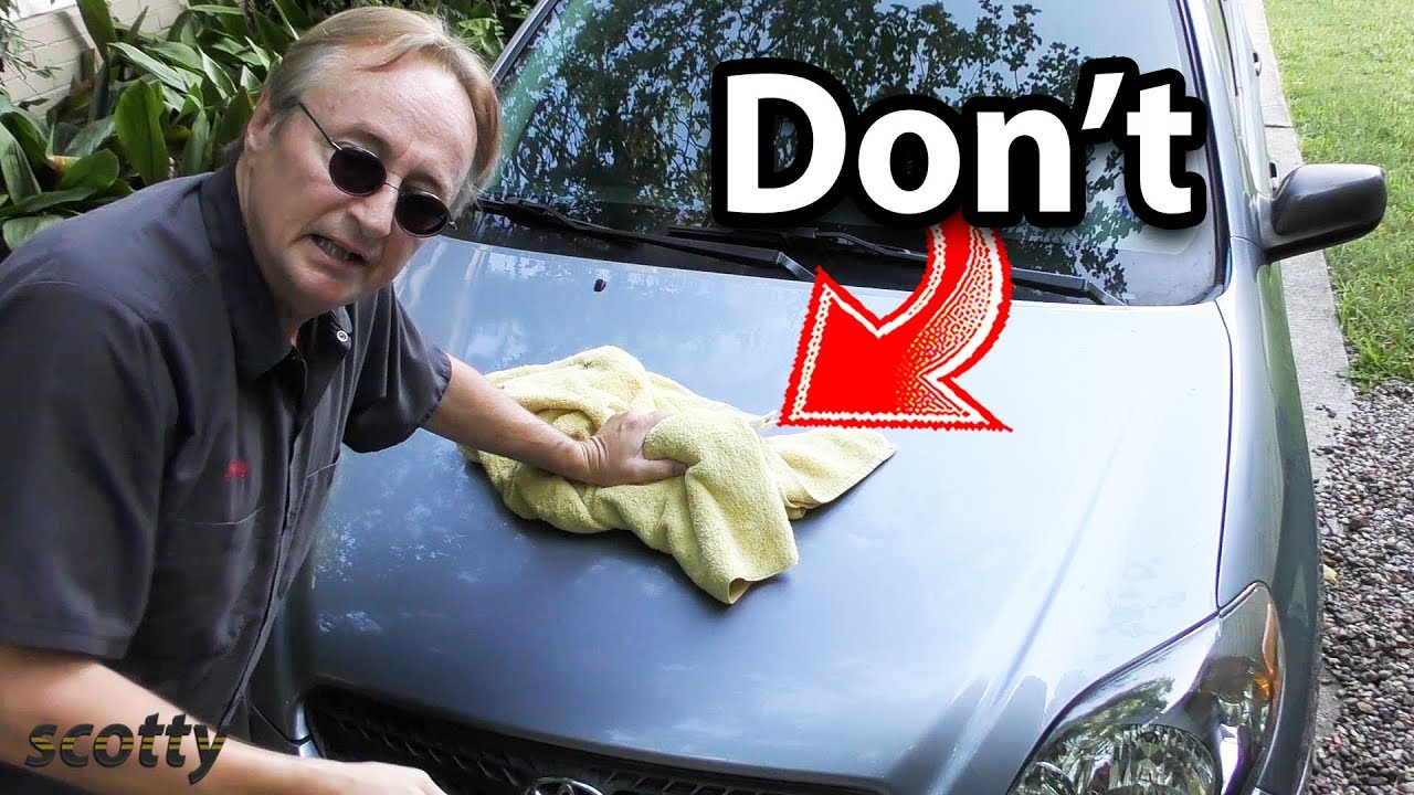 Stop Washing Your Car with Water