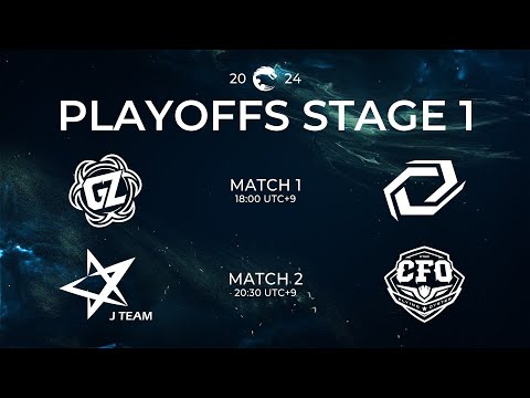 GZ vs SG / JT vs CFO | Playoffs Stage 1 Day 4 | PCS Summer Split (2024)