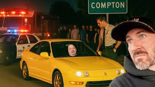 POLICE Tactic To CAPTURE Compton Street Racers
