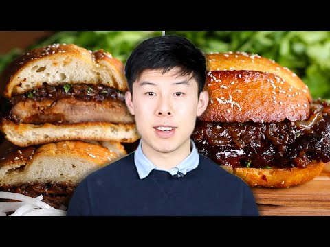 How To Make Alvin's Giant BBQ Rib Sandwich ? Tasty