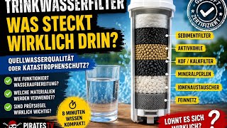 Trinkwasserfilter geöffnet! High-End oder doch nur Katastrophenschutz?