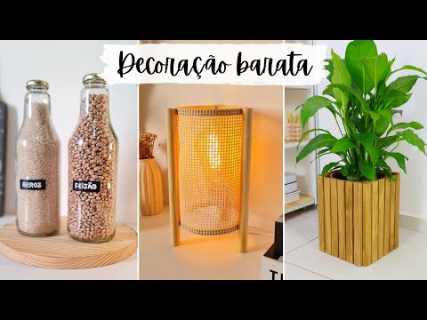 15 Ideias de DECORAÇÃO com coisas que iriam para o LIXO - DIY DECORAÇÃO do LIXO AO LUXO - RECICLAGEM