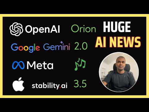 AI News: OpenAI Orion, Google Gemini 2.0 Coming December!